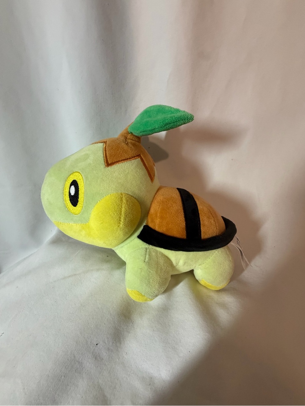 Pokemon Turtwig Plush 8” 2022 Nintendo Creatures Game Freak Grass Type Toy